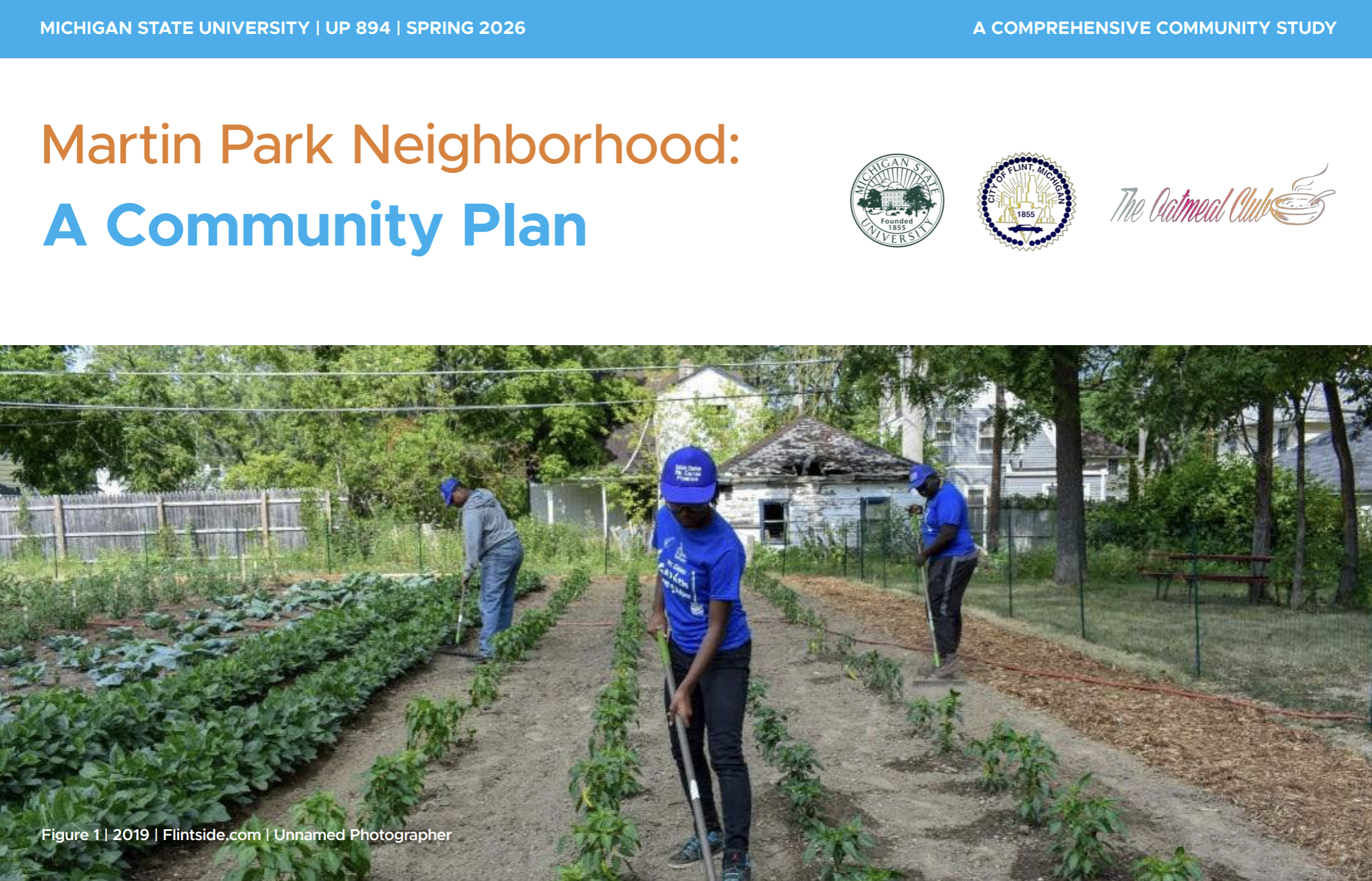 Report for [MSU] A Better Martin Park Neighborhood Plan: Flint